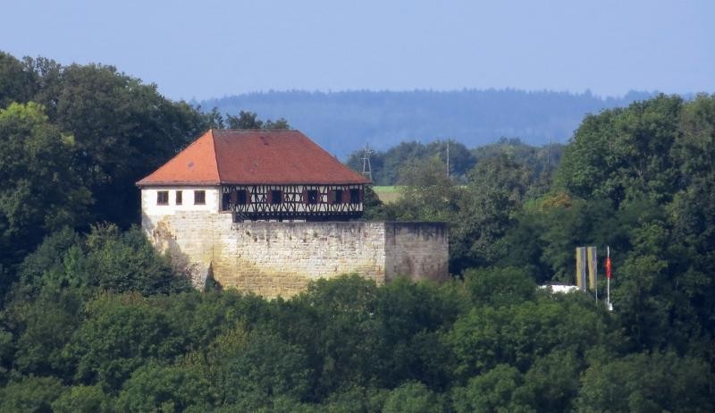 Das Wäscherschloss bei Wäschenbeuren - eine staufische Dienstmannenburg des 13. Jahrhunderts (Foto: Susanne Rauh)